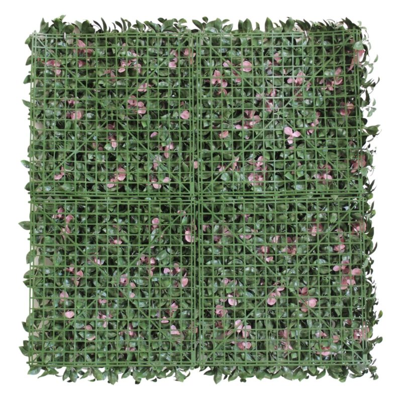 Backing jardín vertical artificial ficus rosa